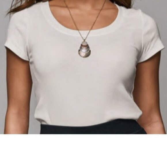 2-Pack Rib Knit T-Shirts - Picture 2 of 2